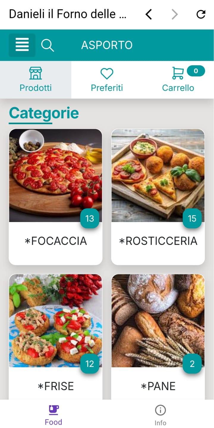DANIELI App Interface